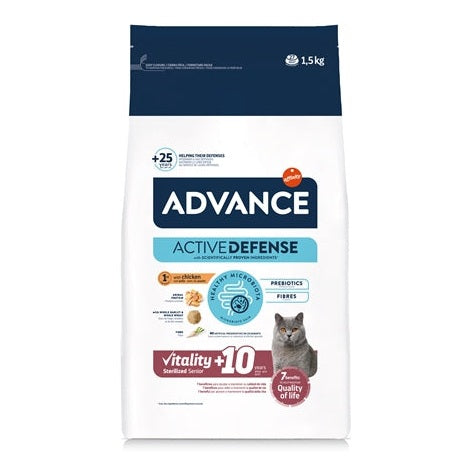 Advance Cat Sterilized Sensitive Senior 10+
