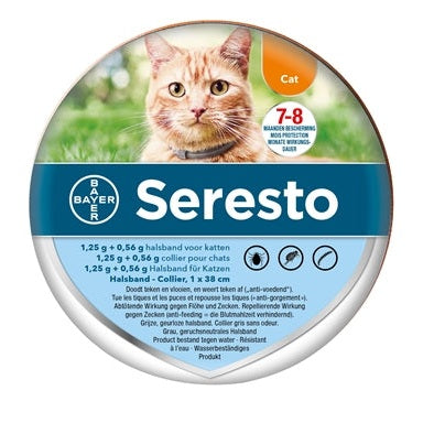 Bayer Seresto Teken- En Vlooienband Kat