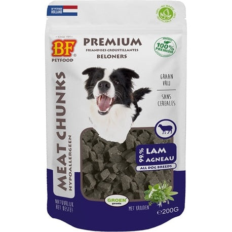 Bf Petfood Meat Chunks Lam