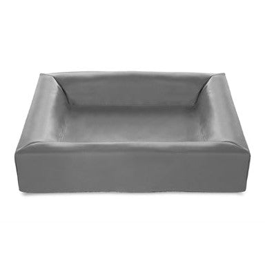 Bia Bed Kunstleer Hoes Hondenmand Grijs