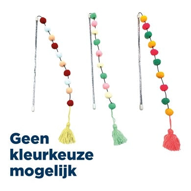 Croci Kattenhengel Pompom Assorti