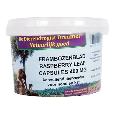 Dierendrogist Frambozenblad Capsules