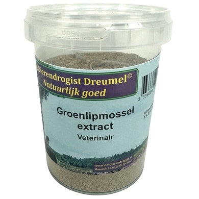 Dierendrogist Groenlipmossel Extract Veterinair