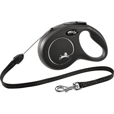 Flexi Rollijn Classic Cord Zwart