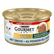 Gourmet Gold Malse Lekkernijen Zeevis 24X85 Gr