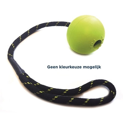 Happy Pet Tough Toys Bal Aan Touw Rubber