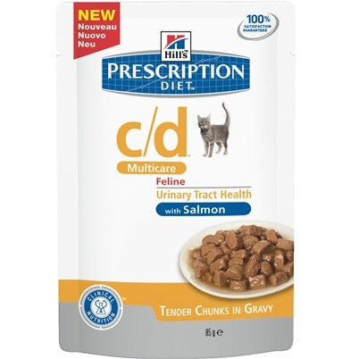 Hill's Prescription Diet Hill's Feline C/D Multicare Zalm 12X85 Gr