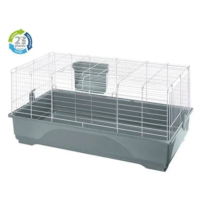 Imac Knaagdierkooi Easy 2Nd Life Gerecycled Grijs