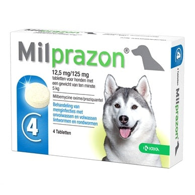 Krka Milprazon Ontwormingstabletten Hond