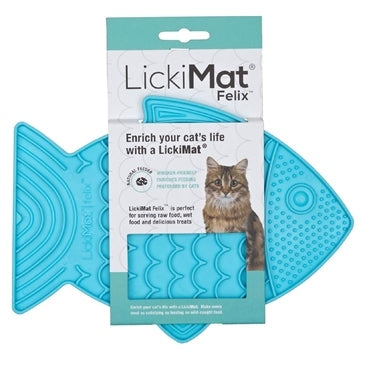 Lickimat Kat Felix Turquoise