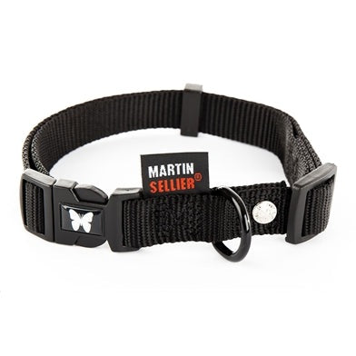 Martin Halsband Verstelbaar Nylon Zwart