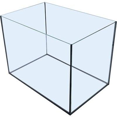 Merkloos Aquarium Met Zwarte Kit