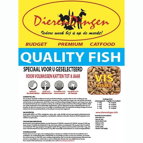 Merkloos Budget Premium Catfood Quality Fish