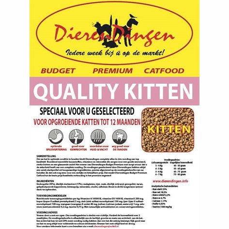 Merkloos Budget Premium Catfood Quality Kitten