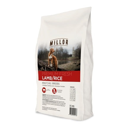 Millor Premium Extruded Fresh Adult Lamb / Rice