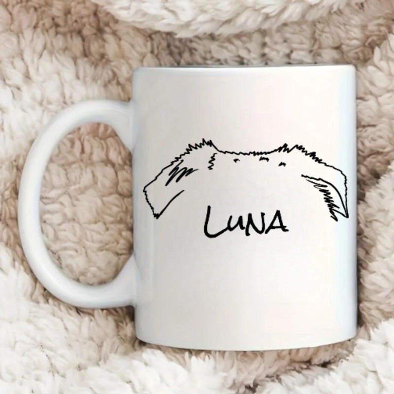 Mokken met oortjes en naam gepersonaliseerd