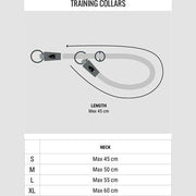 Morso Half Slip Halsband Hond Soft Rope Gerecycled Black Zwart