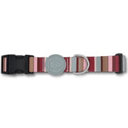 Morso Halsband Hond Gerecycled Skyline Rood / Roze