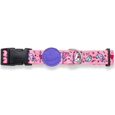 Morso Halsband Hond Gerecycled Sweet Tweet Roze