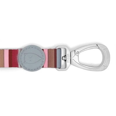 Morso Hondenriem Gerecycled Skyline Rood / Roze