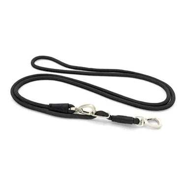 Morso Hondenriem Hands Free Soft Rope Gerecycled Zwart