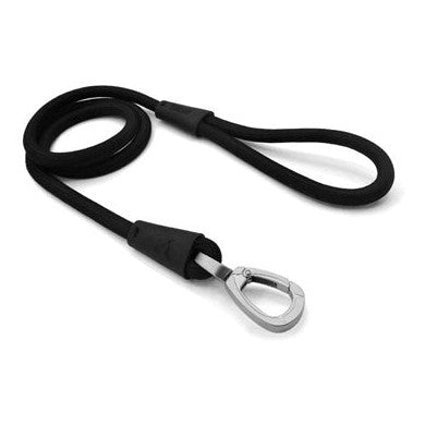 Morso Hondenriem Soft Rope Gerecycled Black Zwart