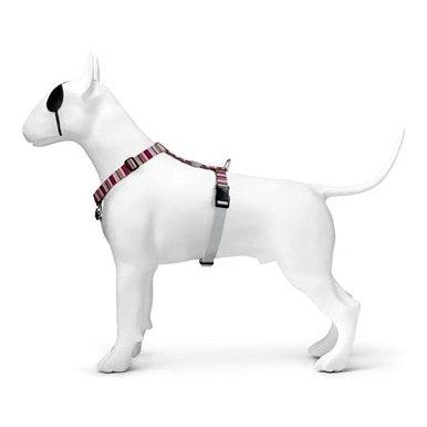 Morso Hondentuig H-Tuig Gerecycled Skyline Rood / Roze