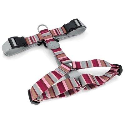 Morso Hondentuig H-Tuig Gerecycled Skyline Rood / Roze