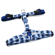 Morso Hondentuig H-Tuig Gerecycled Splash Blauw