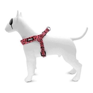 Morso Mini Hondentuig Verstelbaar Gerecycled Bubble Leo Roze