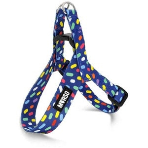 Morso Mini Hondentuig Verstelbaar Gerecycled Color Invaders Paars