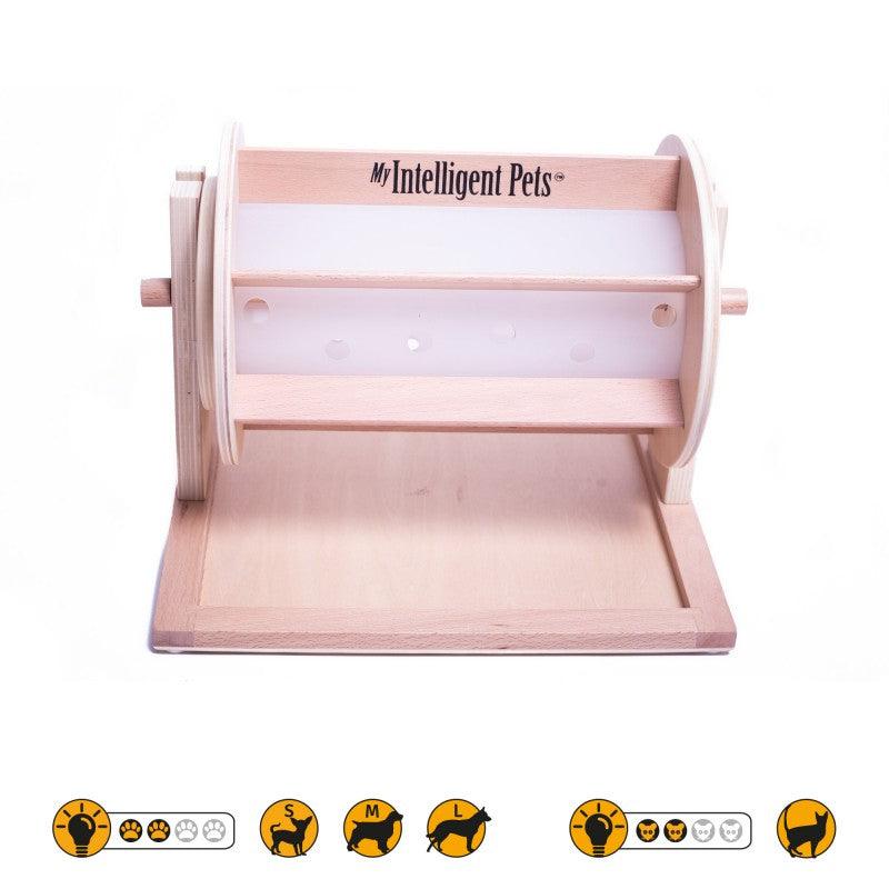 Hondenpuzzel - My Intelligent Pets - Wheel of Fortune - Intelligentiespeelgoed - Hersenwerk - Hondenspeelgoed
