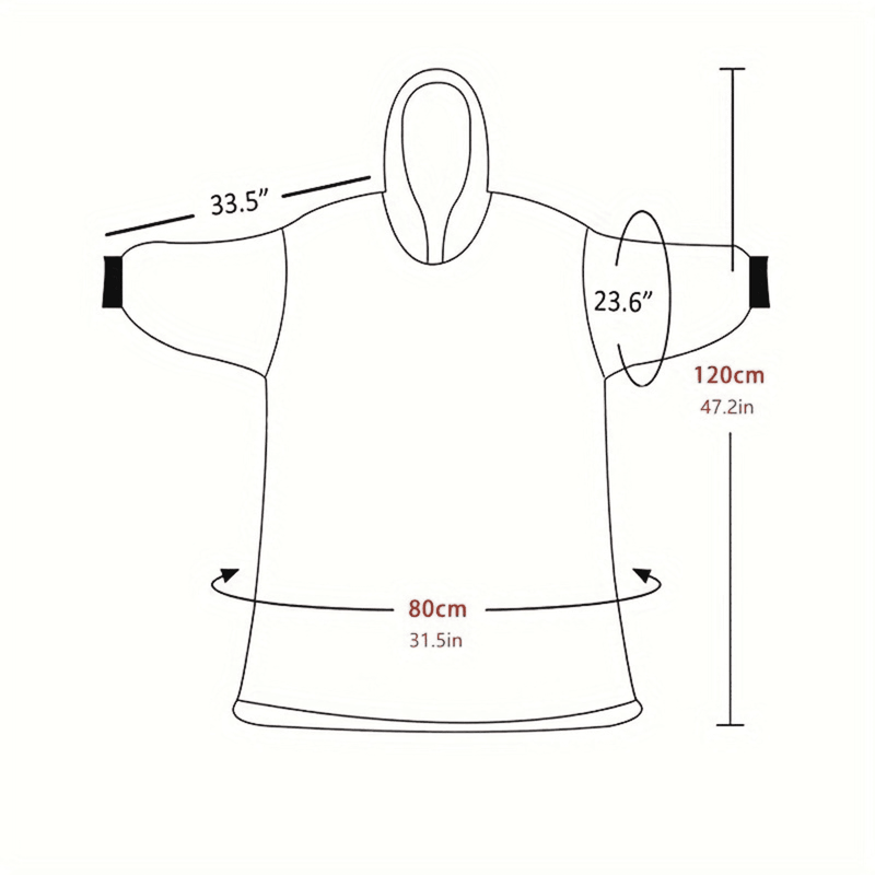 SKYSHU Leuke kat draagbare deken hoodie voor kinderen, oversized zachte SKYSHU Leuke kat draagbare deken hoodie voor kinderen, oversized zachte