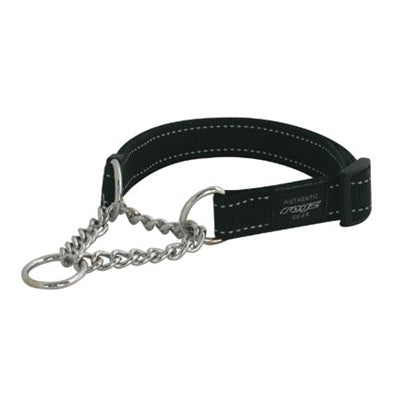 Rogz For Dogs Lumberjack Halfslip Halsband Zwart