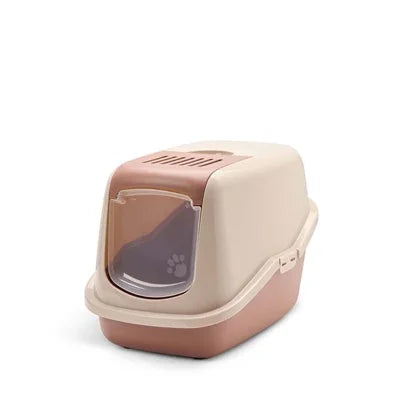 Savic Kattenbak Nestor Champagne Roze / Terracotta