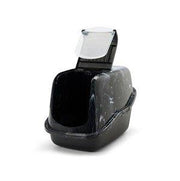 Savic Kattenbak Nestor Marble Zwart / Wit