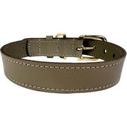 Sazzz Halsband Hond Braveheart Classic Leer Taupe