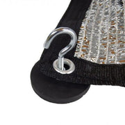 Schaduwdoek vierkant - Schaduwdoek rechthoek - Aluminium - Incl. magnetische haken - Zonnescherm - Zonnescherm auto