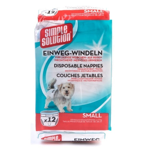Simple Solution Wegwerp Honden Luier