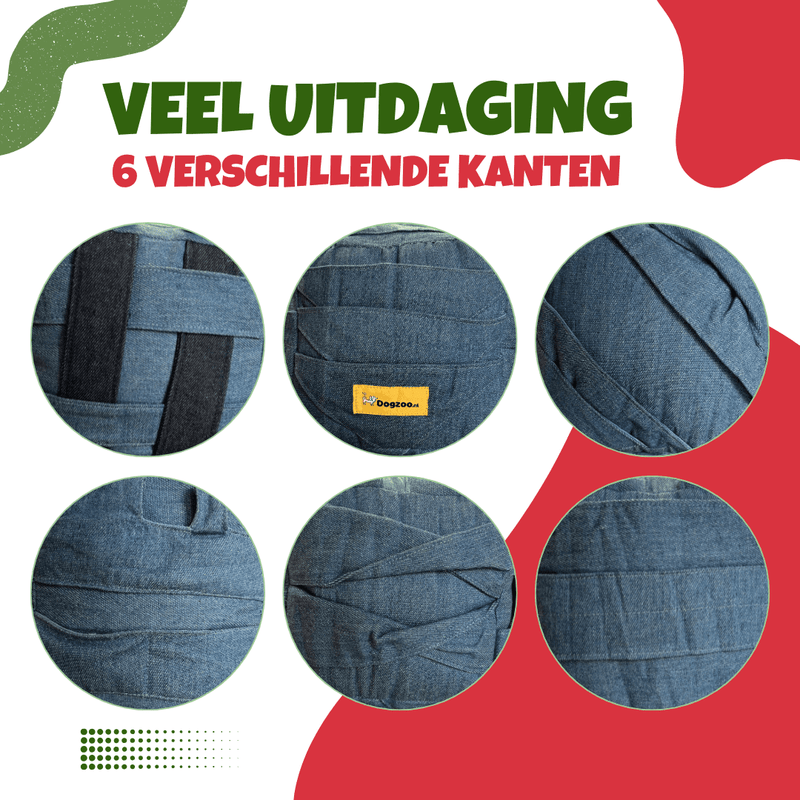 Snuffelmat BrainCube 100% Katoen 25x25 cm