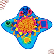 Snuffelmat Zonnige Bloem 40 x 40cm