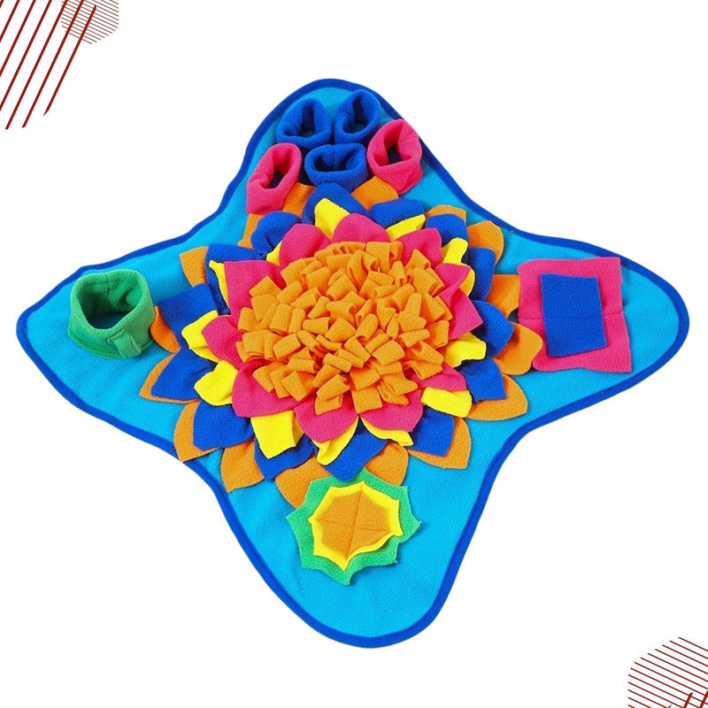 Snuffelmat Zonnige Bloem 40 x 40cm