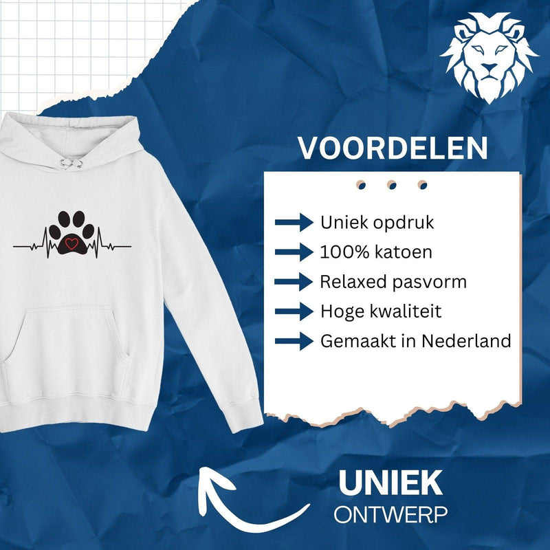 Sweater Hartslag met Poot