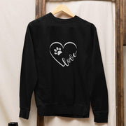 Sweater Love met Hart en Pootje