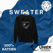 Sweater Love met Hart en Pootje