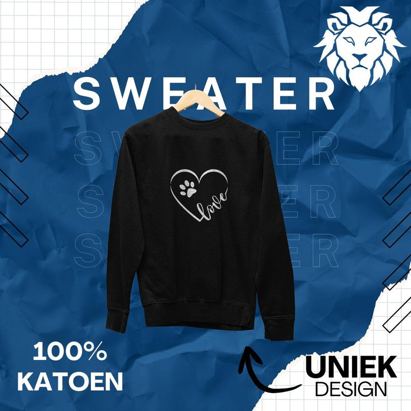 Sweater Love met Hart en Pootje