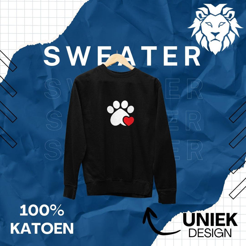 Sweater Poot met Hartje