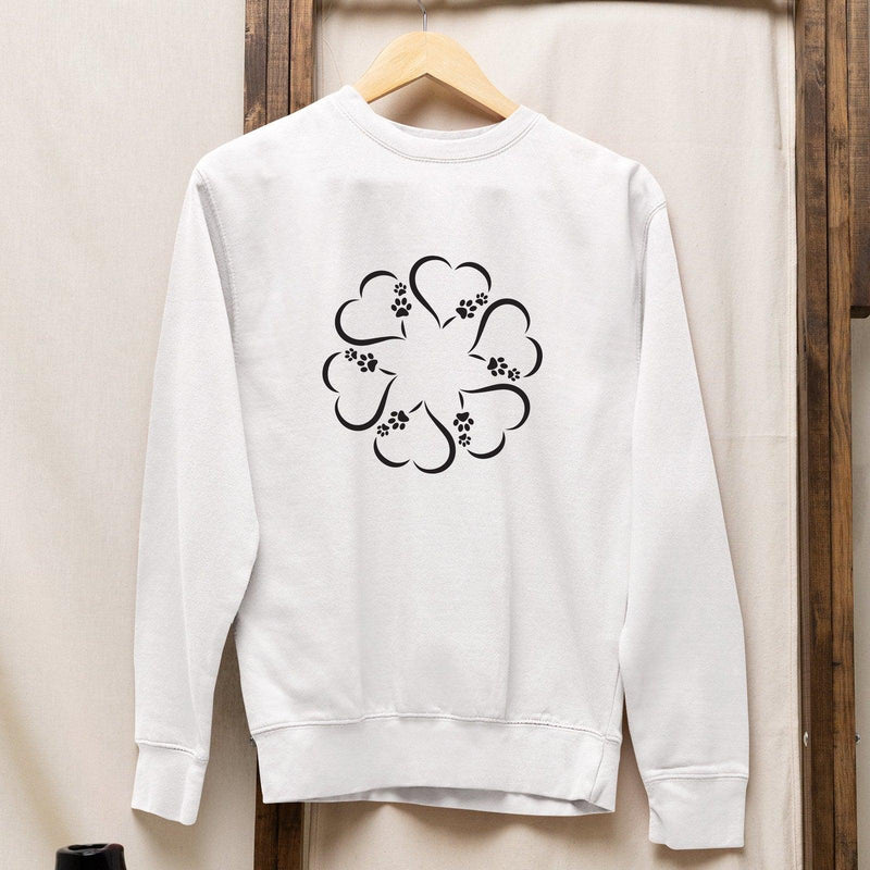 Sweater met 5 Hartjes en Pootjes