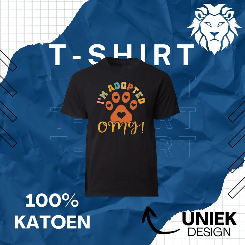 T-Shirt I Am Adopted OMG
