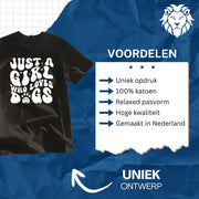 T-Shirt Just a Girl Who Loves Dogs